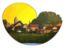 Logo van Westdorpe, het warmste dorp van Nederland